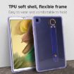 Samsung Galaxy Tab A8 10.5 2021 X200 Purple Wristband Holder Case - 2