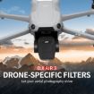 DJI Air 3S JSR CB Series Drone Lens Filter 6-in-1 ND8-64 CPL STAR - 2