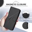 Redmi Turbo 4 Pro/Poco F7 Black Leather Case with Triangle Buckle - 5