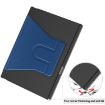 Navy Blue Leather Tablet Case for reMarkable Paper Pro with Rotation Holder - 6