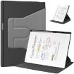 reMarkable Paper Pro Grey Leather Tablet Case - Voltage Holder & Rotation - 1