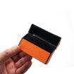 IQOS Series Electronic Cigarette Grooved Leather Storage Box - Purple - 5