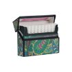 IQOS Series Grooved Leather PC Storage Box - Cashew Flower Green - 1