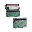 IQOS Series Grooved Leather PC Storage Box - Cashew Flower Green - 4