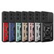 Redmi 12 5G Gold Phone Case with Sliding Camera Cover TPU+PC Design - 2