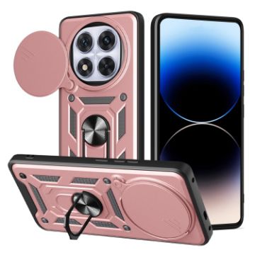 Redmi Note 14 Pro+ 5G Rose Gold Sliding Camera Cover TPU+PC Case - 1