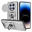 Redmi Note 14 Pro+ 5G Silver Case with Sliding Camera Cover TPU+PC - 1