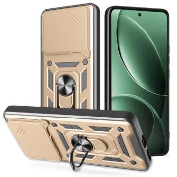 Redmi K80 5G Phone Case Blue - Sliding Camera Cover TPU+PC Design - 1