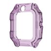 Xiaotiancai Z6P Transparent Purple TPU Watch Case - Half Coverage - 1