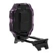 Xiaotiancai Z6P Transparent Purple TPU Watch Case - Half Coverage - 3