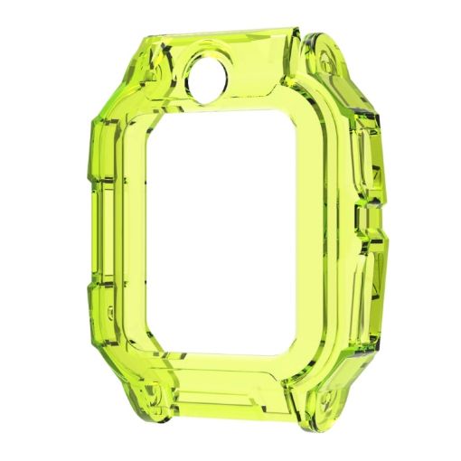 Xiaotiancai Z6P Fluorescent Green TPU Watch Case - Half Coverage Hollow - 1
