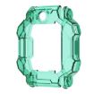 Xiaotiancai Z7S Transparent Green TPU Watch Case - Half Coverage Hollow - 1
