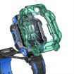 Xiaotiancai Z7S Transparent Green TPU Watch Case - Half Coverage Hollow - 2