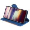Redmi A5 4G Blue Leather Phone Case with Magnetic Buckle, 171.7mm Skin Feel - 4