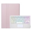 Huawei MatePad SE 10.4 AH13-AS Pink White Keyboard Case with Touchpad - 2