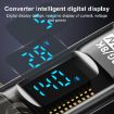 140W USB-C to USB-C Digital Display Stereo Bend Adapter - Black - 7