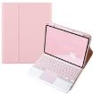 Infinix Xpad 11" Pink Bluetooth Keyboard Leather Case with Touchpad - 1