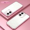 OPPO A5x 5G Global Transparent Plating Fine Hole Case - Pink - 2