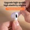 AirPods 4 Ear Cap Soft Silicone Protective Case - Light Pink - 5