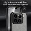 Xiaomi 15 Ultra Dark Grey Magnetic Leather Phone Case - Skin Feel - 6