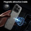 Xiaomi Poco M7 Pro 5G Light Grey Magnetic Leather Phone Case Skin Feel - 7