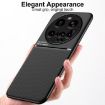 Xiaomi 15 Ultra Blue Magnetic PC Hybrid TPU Phone Case - Tilt Strip Grain - 2