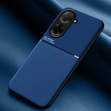 Redmi A5/Xiaomi Poco C71 Blue Magnetic Hybrid TPU Phone Case - 1