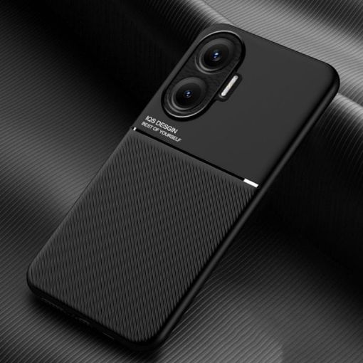 Redmi Turbo 4 Pro Black Magnetic Hybrid TPU Phone Case - 1