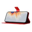 Xiaomi Poco F7 Pro/Ultra Red Flower Embossed Leather Phone Case - 5