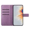 Xiaomi Poco F7 Pro/Ultra Purple Flower Embossed Leather Phone Case - 4