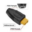 XT-010 XT60 Male to Female Interchange Adapter - 70 Character Limit - 6