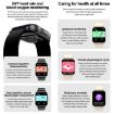 ZW36 1.83" Pink Smart Watch with BT Call, Blood Oxygen/Pressure/Heart Rate - 7