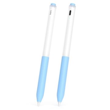 Redmi Smart Pen 2pcs Set - Transparent Jelly Stylus Cover Sky Blue - 1