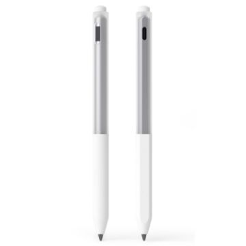 Lenovo Gen3 Stylus Pen 2pcs Set with White Silicone Protective Cover - 1