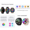 ZW63 Smart Watch - 1.39" Screen, Heart Rate/BP/Sugar/Oxygen/Temp Test (Black) - 7