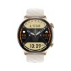 ZW63 Smart Watch - 1.39" Round Screen, Heart Rate/BP/Sugar/Oxygen/Temp, Gold - 3