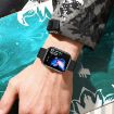 ZW65 Fitness Smart Watch, 2.01" Display, Blood Oxygen/Pressure/Heart Rate, Black - 9