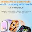 KT73S Smart Watch - 1.85" Screen, BT Call, Health Monitoring (Black) - 4