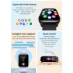 KT73S Smart Watch - 1.85" Screen, BT Call, Health Monitoring (Black) - 8
