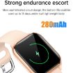 KT73S Smart Watch - 1.85" Screen, BT Call, Health Monitoring (Purple) - 7