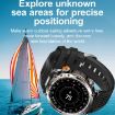 HT30 Smart Watch - 1.7" IP68 Waterproof, Flashlight, Compass, Black - 8