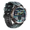 HT30 1.7" IP68 Waterproof Smart Watch, Camouflage Band, Flashlight, Compass - 3