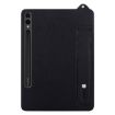 Samsung Galaxy Tab S10+/S9+/S8+ TPU Leather Case with Wristband (Black) - 2