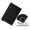 Samsung Galaxy Tab S10+/S9+/S8+ TPU Leather Case with Wristband (Black) - 6