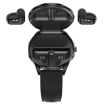 X20 1.43" IP67 Waterproof Smart Watch with Bluetooth Earphones - Black - 3