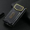 M7+ 4G Dual Screen Flip Phone, 6800mAh, Dual SIM, SOS, US Plug (Black) - 3