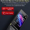 M7+ 4G Dual Screen Flip Phone, 6800mAh, Dual SIM, SOS, US Plug (Green) - 7