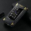 M7+ 4G Dual Screen Flip Phone, 6800mAh, Dual SIM, UK Plug (Black) - 2