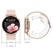 CY19 Smart Watch - 1.32" AMOLED, Blood Oxygen/Pressure/Heart Rate, Pink - 5