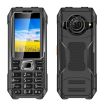 Q6000 Elder Keypad Phone, 2.4", 6800mAh, Dual SIM, SOS, EU Plug, Black - 1
